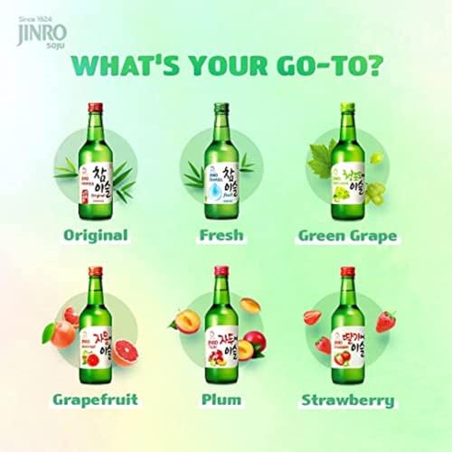 Soju Importado Aroma de Toranja Jinro Grapefruit - 360mL