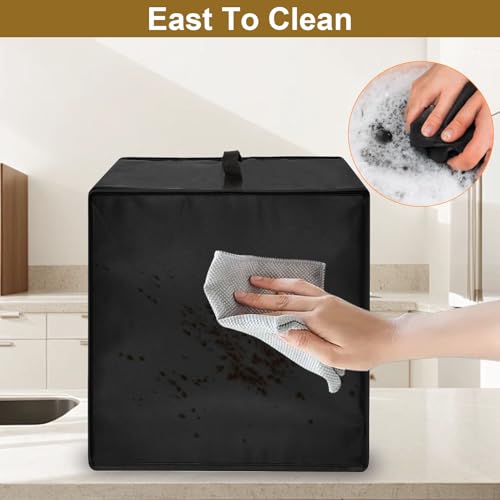 Image of Toaster Oven Air Fryer Cover, Heat-Resistant Waterproof Dust-proof Kitchen Appliance Covers Compatible For Ninja AF101 Air Fryer 4 Quart, 4-in-1 Instant Pot Vortex Plus 4QT Air Fryer, 6-in-1