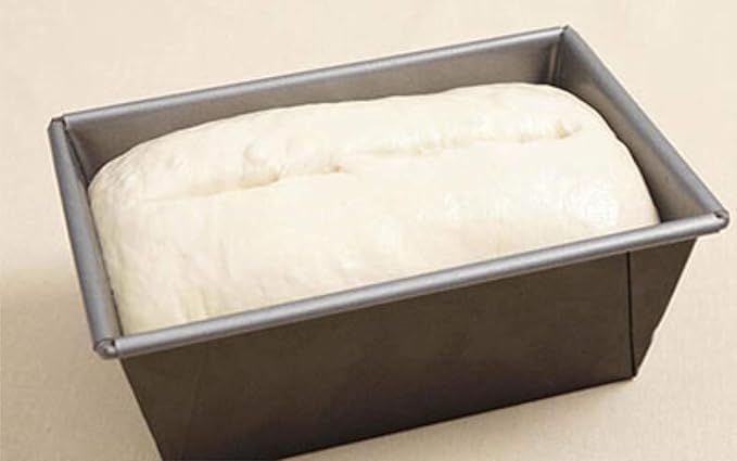 UK Baker Bread Mould/Tin Box with Cover for Baking- 500gm (Size 8x4x4 inch) & 900gm (Size 11x4x4) (Pack of 2)