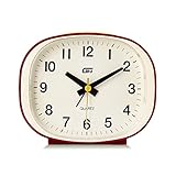Sonido de Alarma Musical: Este reloj despertador clásico no solo es una pieza llamativa, sino también un útil despertador matutino gracias a su alarma musical. Y cuando suene la alarma musical, estará acompañada por una luz intermitente rítmica. Ya no es necesario configurar la alarma en su teléfono móvil y este despertador lo despertará a tiempo todos los días.