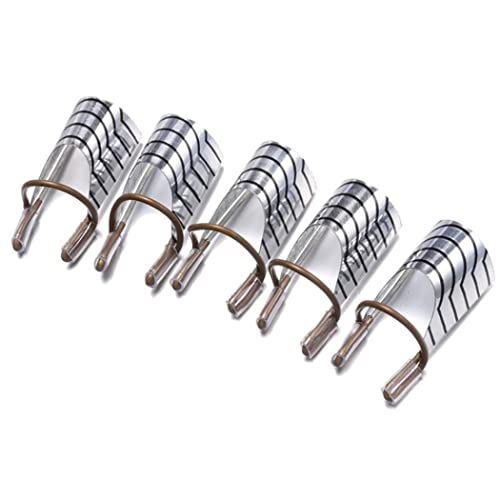 Set de 5 formas reutilizables para extensión de uñas miniatura 1