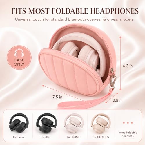 Steadtep Soft-Touch Headphone Case for Sony, for JBL and for BERIBES-Pink by Steadtep - Used condition - Image 5