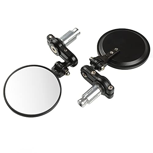 Espejos retrovisores 22mm antirreflejo para Husqvarna 701 Supermoto un par negro 6