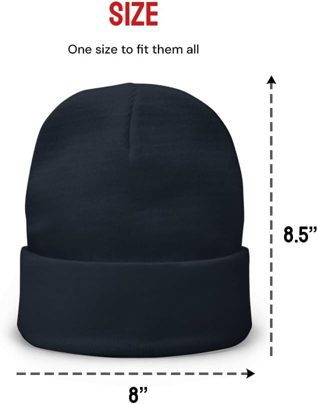 Custom Beanie Hat Personalized Embroidered Beanie Cap for Women and Men Design Logo Text Acrylic Gift Winter Soft Warm Beanie - Image 3