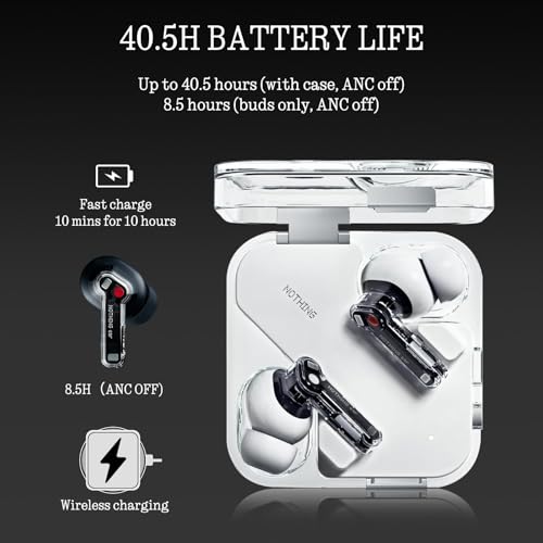 Nothing Ear – Premium ANC Wireless Earbuds with 40.5H Battery — view 6