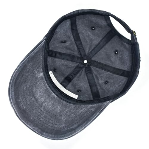 Gorra para abuelo de cuero para hombres miniatura 5