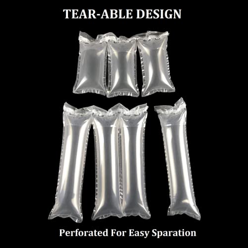 111 Count 33Ft/Roll Sturdy Inflatable Air Pillows Air Cushions Bags Box Packing Supply Purse Fillers Stuffers for Shape No Machine Needed with Hand Pump