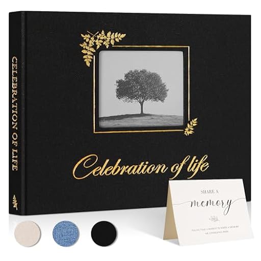 Lanpn Livre de Condoléances, Livre d´Or Des Funérailles, Funeral Guestbook - Celebration of Life, Libro de Invitados Visitas para Servicio Funerario, Carnet pour Les Funérailles Deuil, Negro | Ya disponible en tu tienda friki favorita! En mundofriki.es!