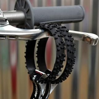 2 MX Black Motocross KNOBBY Dirt Bike TIRE Wristband
