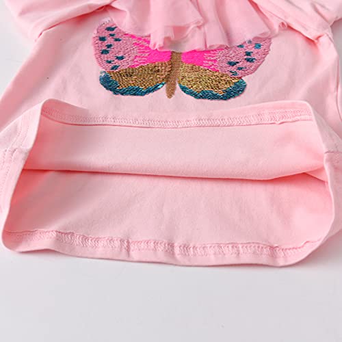 Image of VIKITA Girls Shirts Winter Long Sleeve Shirts Casual Tops for Girls, 2-12 Years