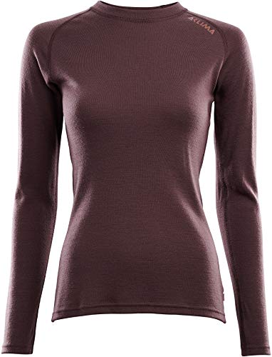 Preisvergleich Produktbild Aclima WarmWool Rundhalsshirt Damen Fudge Größe M 2020 Unterwäsche