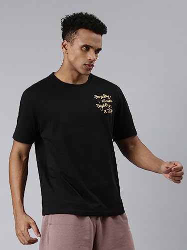 Image of XTEP Playing Big XBALL Series, Enhanced Sports Performance, Crew Neck, Loose Fit, Superior Comfort, Cotton + Polyester, Short Sleeve, Basketball T-Shirt for Men