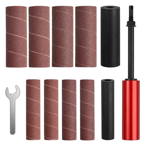 Hand-Held Drum Spindle Sander for Woodworking