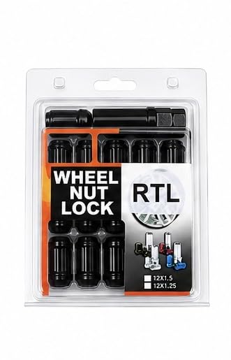 RTL Wheel Nut Lock 12X1.50 [16+1Key] BLACK-picture-25