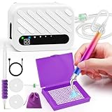 AUTOPkio Elektrischer Diamond Painting Stift, Wiederaufladbar Diamond Painting Zubehör Stift mit Vakuum-Pumpe, Kabelloser Diamond Painting Stifte Ohne Wachs