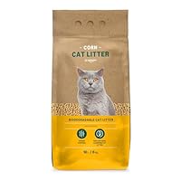 by Amazon Clumping Corn Cat Litter, Unscented, 10 L (Pack of 1) (Previously a Lifelong brand, same product)