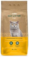 by Amazon Clumping Corn Cat Litter, Unscented, 10 L (Pack of 1) (Previously a Lifelong brand, same product)
