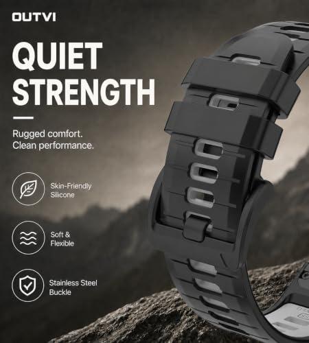 Image of Quickfit 22 watch bands for garmin fenix 8 47mm fenix 7 pro Sapphire Solar fenix 6 Forerunner 965 955 970 935 745 epix Pro Gen 2 47 soft silicone straps replacement