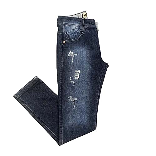 Kit 2 Calças Jeans Infantil Clara e Escura