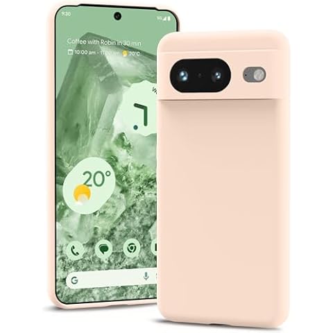 YATWIN Coque Silicone Google Pixel 8 Cover