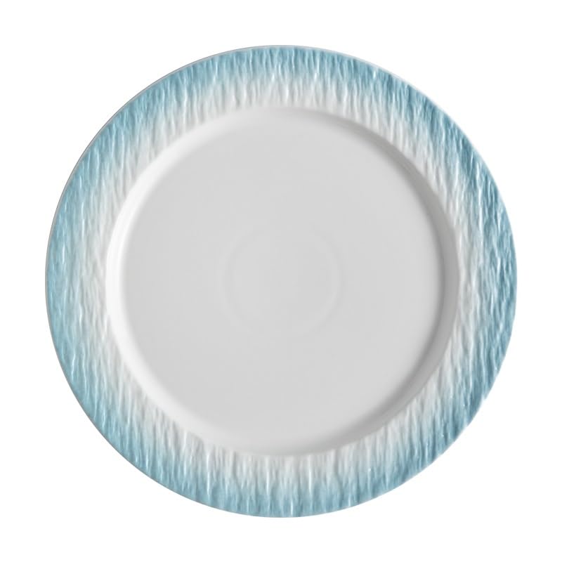 Piatti Cena Piatto rotondo piano creativo for la casa, piatto basso for bistecca, stoviglie for ristorante, piatto occidentale, piatto in ceramica Piatto da Portata(M)
