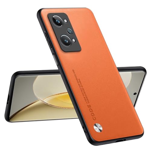 Topme Funda Compatible con Realme GT2 / GT Neo2 / GT Neo 3T (6.62") – Protección Segura y con Estilo - Naranja