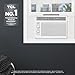 TCL 5,000 BTU Window Air Conditioner, 150 Sq. Ft., Easy-to-Use, Reusable Filter, Compact Design - H5W33M