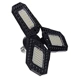 Hemobllo 60w Plastic Folding Led Garage Light Lamp Led Garage Portable Emergency Light Useful Tool