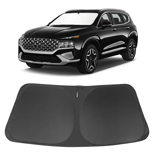 Image of Windshield Sun Shade Custom Fit for 2017 2018 2019 2020 2021 2022 Kia NIRO Accessories Foldable Sunshade Sun Blocker Protect Car from Sun Rays & Heat Damage Keep Car Cooler