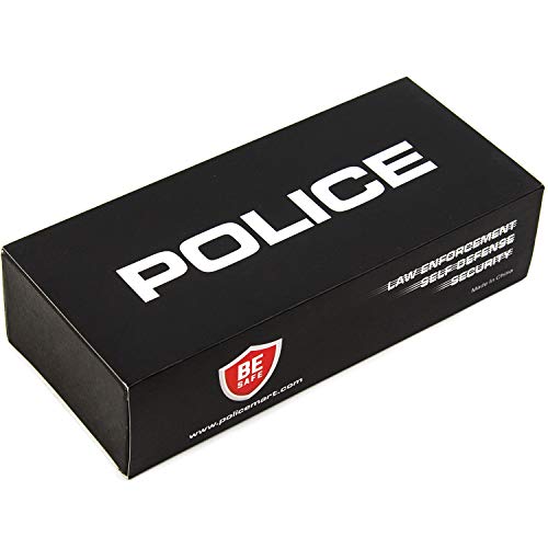 POLICE Stun Gun for Self Defense 916 – High Voltage Rechargeable with LED Flashlight, Compact & Heavy Duty – Personal Security for Women & Men – Black - Image 9