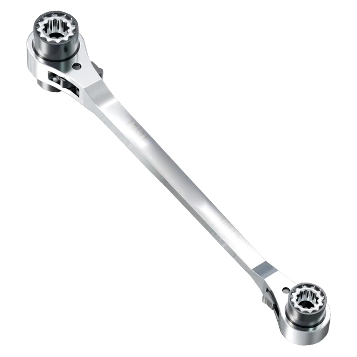 UDSKNV[KSL Multifunctional Ratchet Wrench with Bi-Directional Thickening, Rust Proof Easy Use Quick and Labor-Saving Wrench