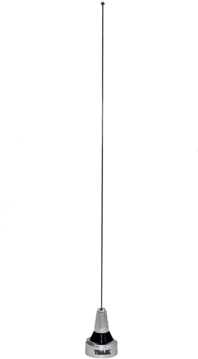 Flexible Tunable Stainlees Steel 20 inch 136-510 MHz 3/4 inch NMO Antenna for All VHF UHF Mobile Radios 1113