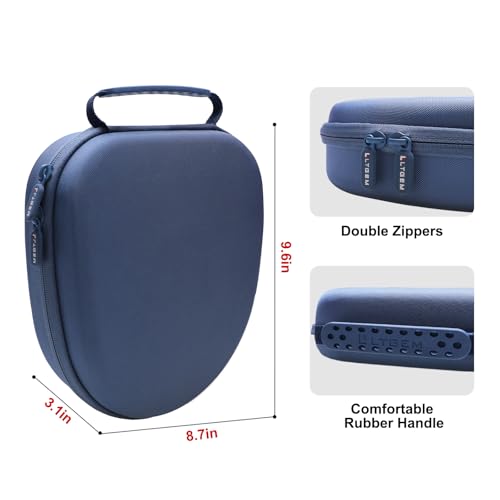 Image of LTGEM Case Compatible with Sony WH-CH720N / WH-CH520 / WHCH710N / WH-CH510 Headphones, Hard Travel Carrying Case for Sony WH-CH720N / WH-CH52 Headphones(Pink)