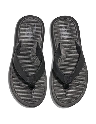 Vans Men's MTE Nexpa Synthetic Sandal, Black/Black/Pewter, 8