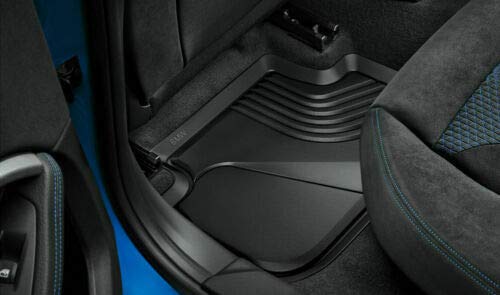 OMAC 3D Tapis de sol pour BMW Série 1 F20 5Portes 2011-2019 en caoutchouc Noir - Auto