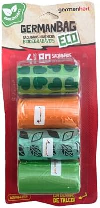 Germanhart, Kit Refil Cata Caca Saquinhos Higiênicos para Cães, D...