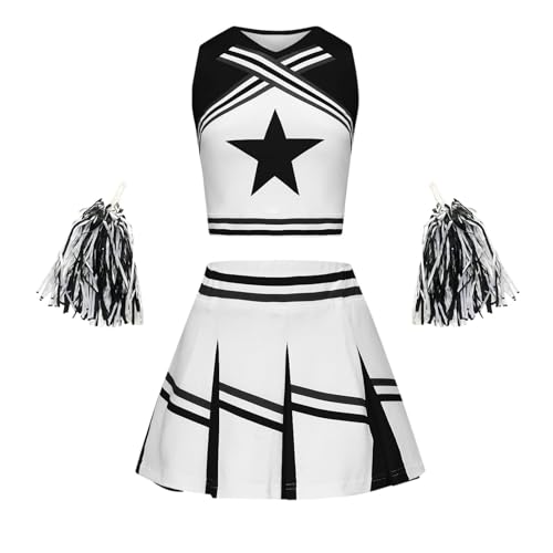 Tenue de pom-pom girl écolier anti-irritation et haut confort