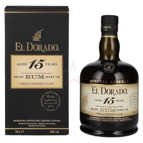 El Dorado 15 Years Old Special Reserve 43,00% 0,70 Liter