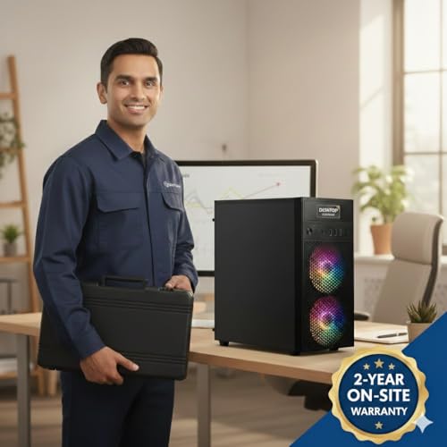 Image of Desktop Computer Core i7 4th Gen CPU for PC Desktop | 16GB RAM | 256GB SSD | Win 11 Pro & Office 2021 | WiFi 6 & Bluetooth | HDMI, VGA Ethernet, USB 3.0 | HD Graphics 4600 | 2-Years Onsite Wanrrany
