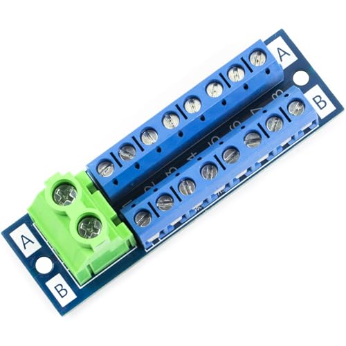 Module de distribution de bornier pour éliminer les faux contacts électriques 2x8 positions - 4