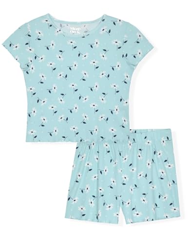 Sleep On It Girls Novelty Pajamas Set Short Sleeve & Shorts Sleepwear for Kids