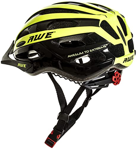 AWE AWEAir™ In Mould Adult Bike/E-Bike Helmet 55-58cm Black/Neon FREE 5 YEAR CRASH REPLACEMENT* - Image 7