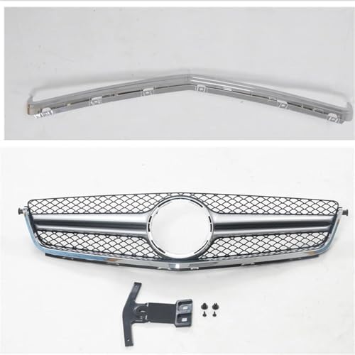 Calandre avant voiture Benz W204 grille de pare-chocs argent C63 AMG 2008