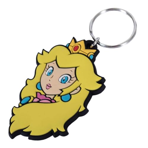 Super Mario Princess Peach PVC Keyring – vue 3