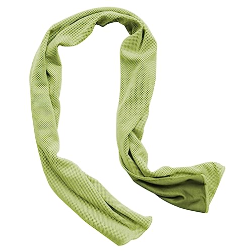 Garneck Athlete's Cooling Towel Neck Cold Towel for Outdoor Sports Yoga Cooling Effect (Light Green)
