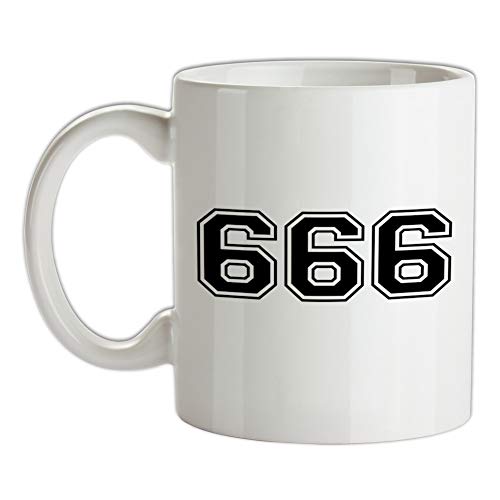 666 College - 10oz - Ceramic Mug for Coffee/Tea