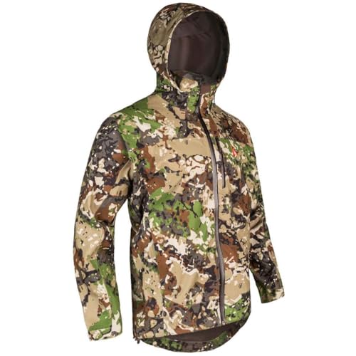 Killik Men's Summit Camo Axiom Hunting Jacket - Waterproof Windproof Shell Layering Coat