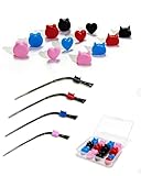 12 Pairs Silicone Eyeglasses Anti-Slip Grips, Glasses Temple Holders Ear Grips, Comfortable Eyewear Retainers for Sunglasses, Spectacle Anti-Drop Stoppers for Men Women Kids