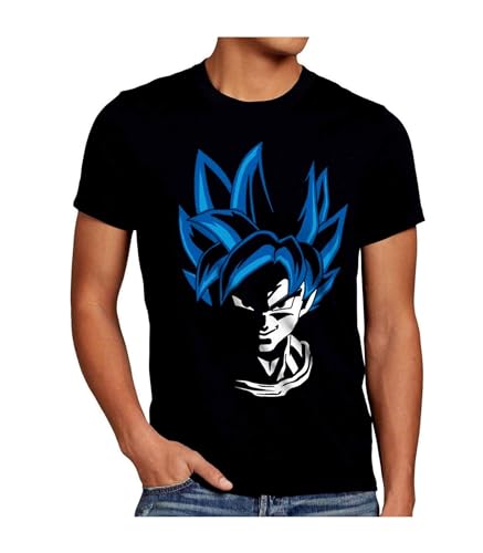 JUL Camiseta para Hombre con Diseño de Anime - Camiseta con Estampado Digital 100% algodón - Camiseta Friki Hombre