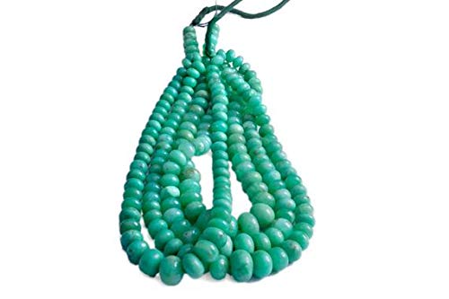 Chrysoprase perles 8 mm à 10 mm, fil de pierre naturelle précieuse pour bricolage bijoux